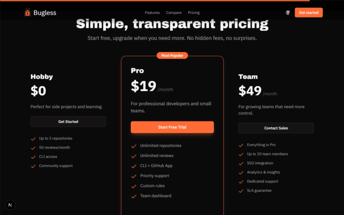 Bugless screenshot 3